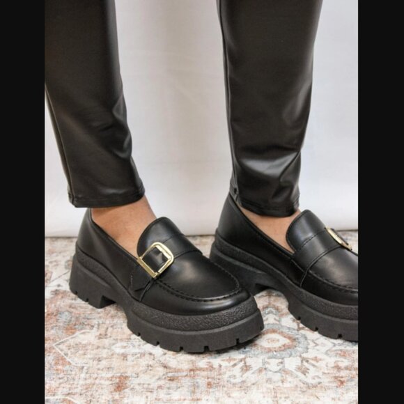 qupid chunky loafers
